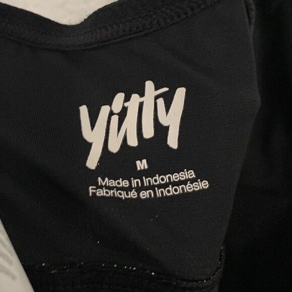 NWT- YITTY- Spotlight shaping Demi cup bodysuit-Shimmered Iconic black- Size Med - Picture 10 of 13